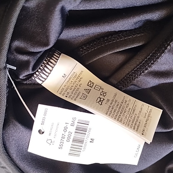 NWT Old Navy Black Swim Skirt SzMed - Picture 8 of 8